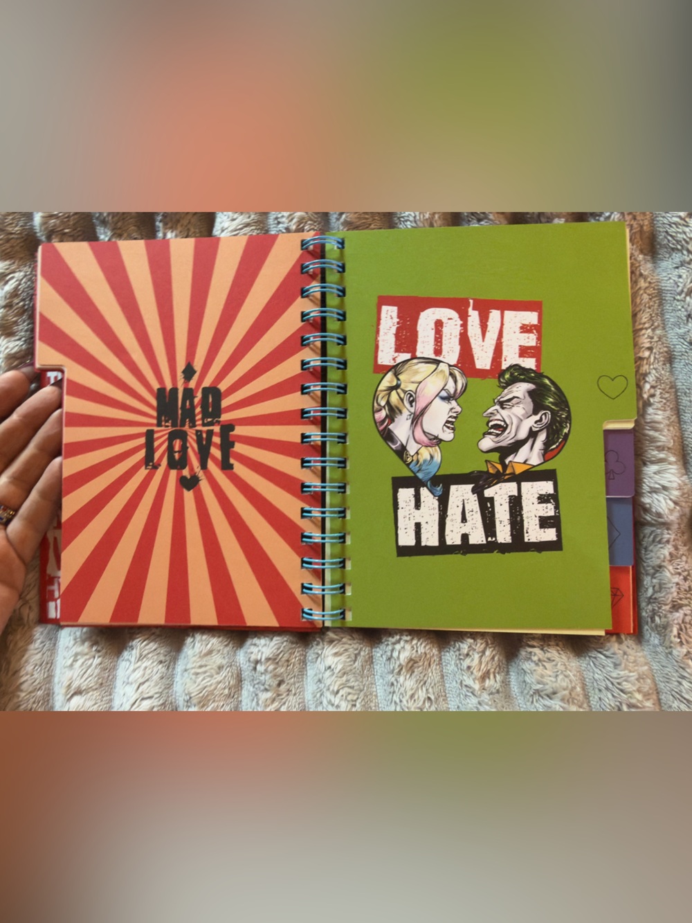 Harley Quinn 'Puddin' Spiral Notebook - Picture 5 of 14